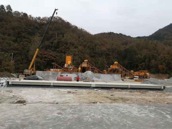 陕西汉中钢基底座汽车衡